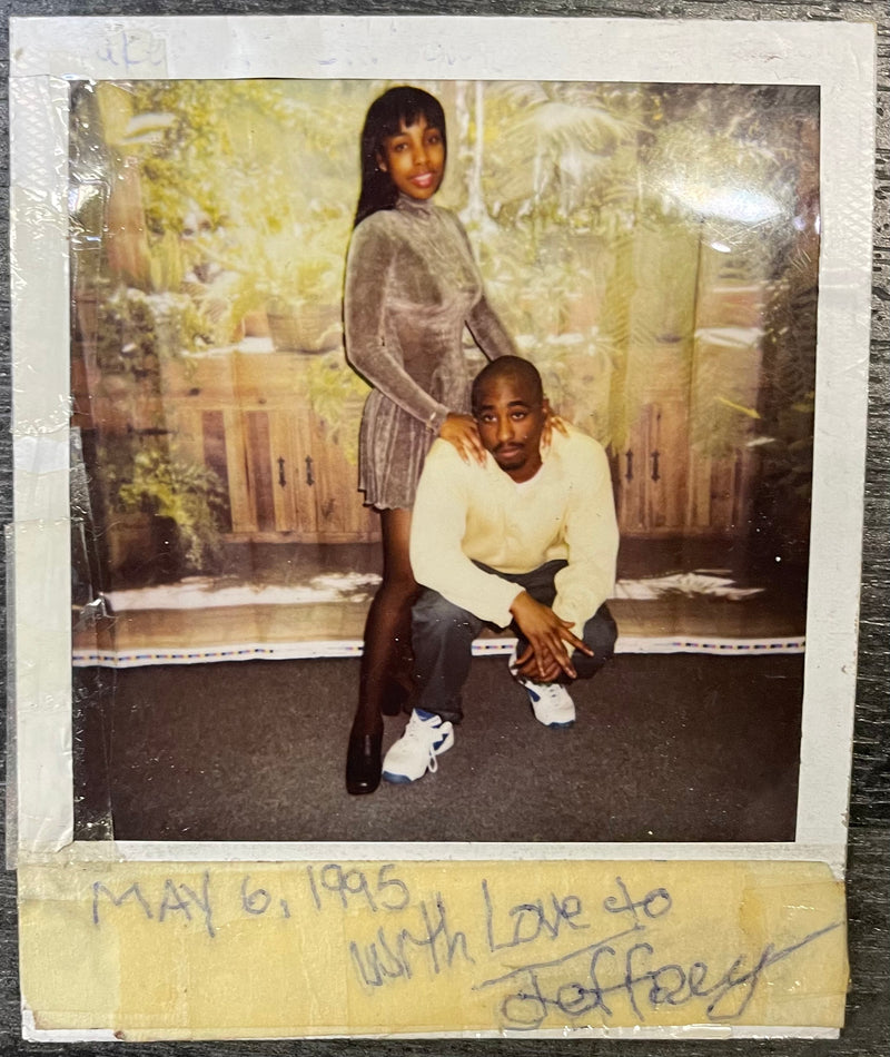 1995 Original Tupac Shakur And Keisha Morris Prison Polaroid - $40K APR w/CoA APR57