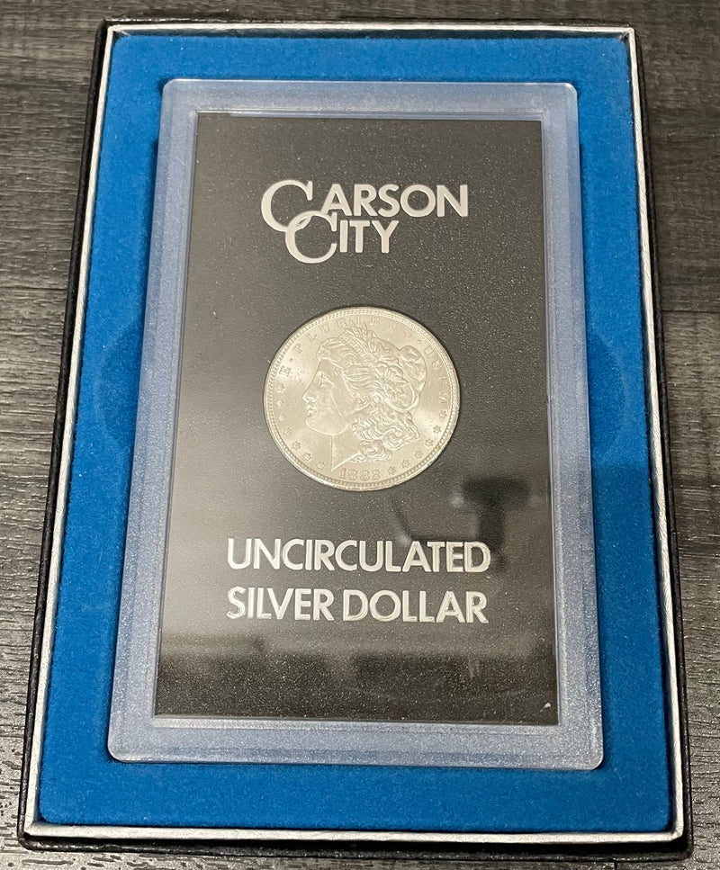 Original In Box 1882 Carson City Silver Dollar - $1K APR w/CoA APR57