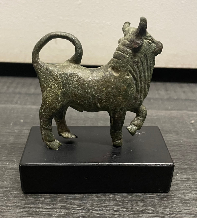 8th Century B.C. Greek Geometric Bronze Bull With Dewlap - $30K APR w/CoA APR57