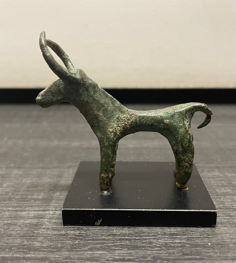 8th Century Greek Geometric Bronze Bull - $25K APR w/CoA APR57