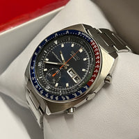 SEIKO Pepsi Chronograph Stainless Steel Men's Automatic Watch - $7K Appraisal Value! ✓ APR 57