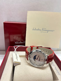 One Brand New Unisex Salvatore Ferragamo, Large Size W MOP Dial - $3K APR w COA APR57