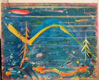 "Brendan Cass" OOAK Landscape Painting 'Popple Swamp Road' 2012- $30K APR w/CoA APR57