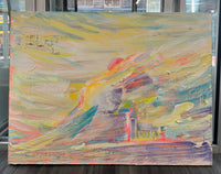 "Brendan Cass" Abstract Contemporary Art (Pastel) - $40K APR w/ CoA! APR57