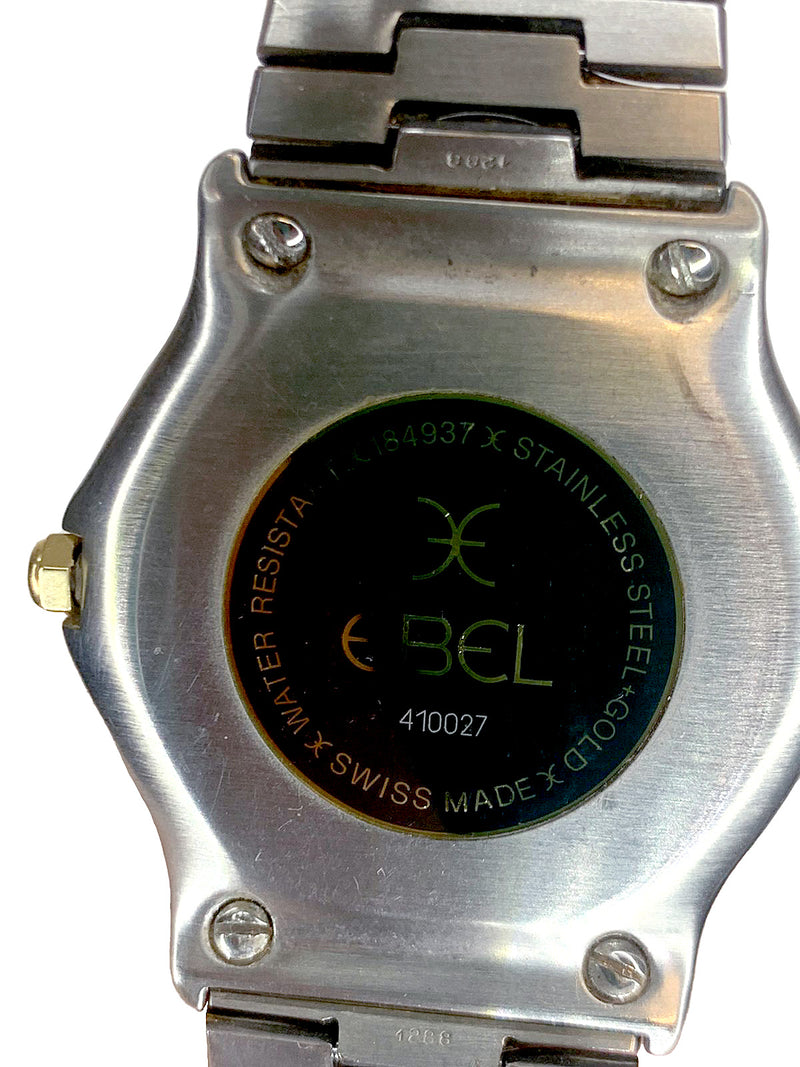 EBEL Sport Classic 18K YG SS Unisex Watch w/ Diamond Bezel/Dial - $10K APR w COA APR57