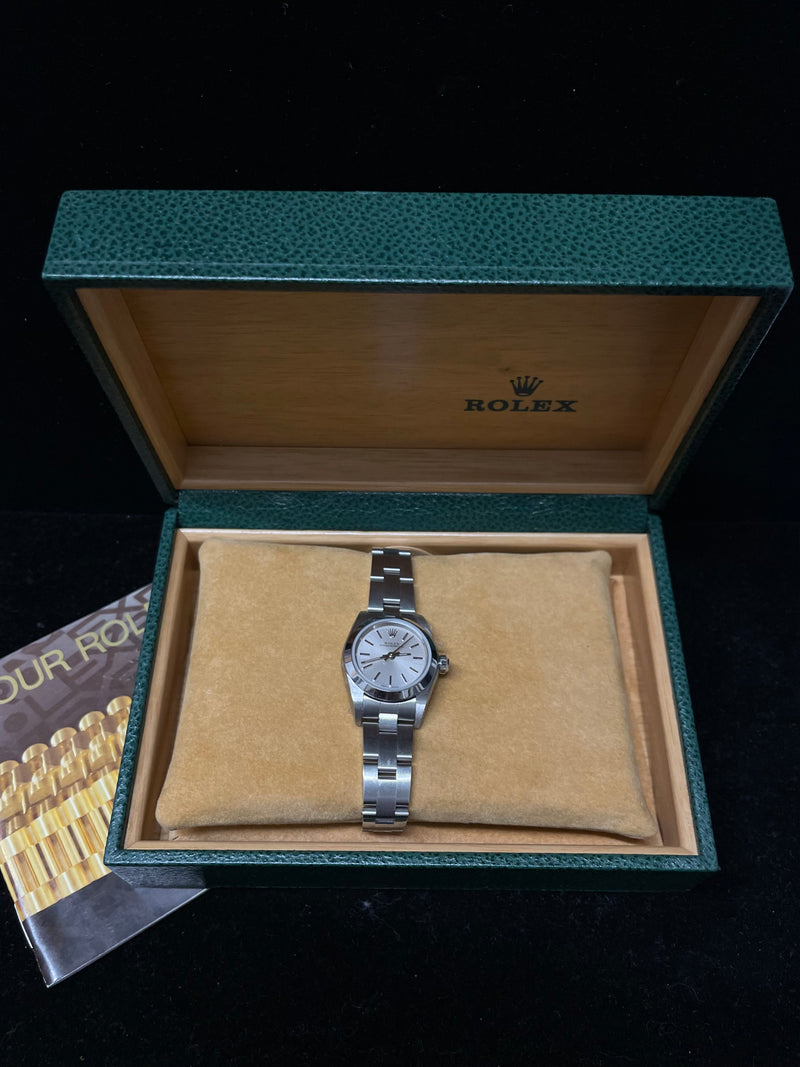 Rolex Oyster Perpetual Date SS Brand New Stunning Ladies' Watch -$18K APR w/COA! APR57