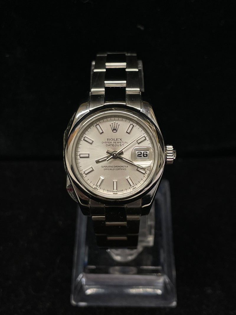 ROLEX Datejust SS White Dial Ladies' Watch - $20K APR w/ COA! APR57