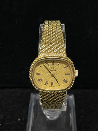 OMEGA Rare Vintage Solid 18K Yellow Gold Ladies' Bracelet Watch-$30K APR w/ COA! APR57