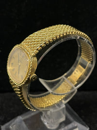 OMEGA Rare Vintage Solid 18K Yellow Gold Ladies' Bracelet Watch-$30K APR w/ COA! APR57