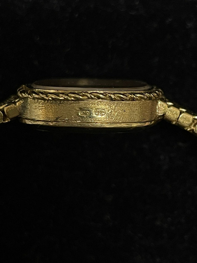 OMEGA Rare Vintage Solid 18K Yellow Gold Ladies' Bracelet Watch-$30K APR w/ COA! APR57