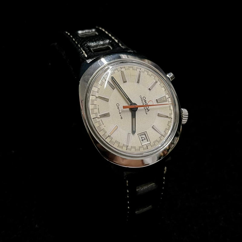 OMEGA Chronostop Vintage c. 1950s Watch w/ Sideways Case - $12K APR Value w/ CoA! APR 57