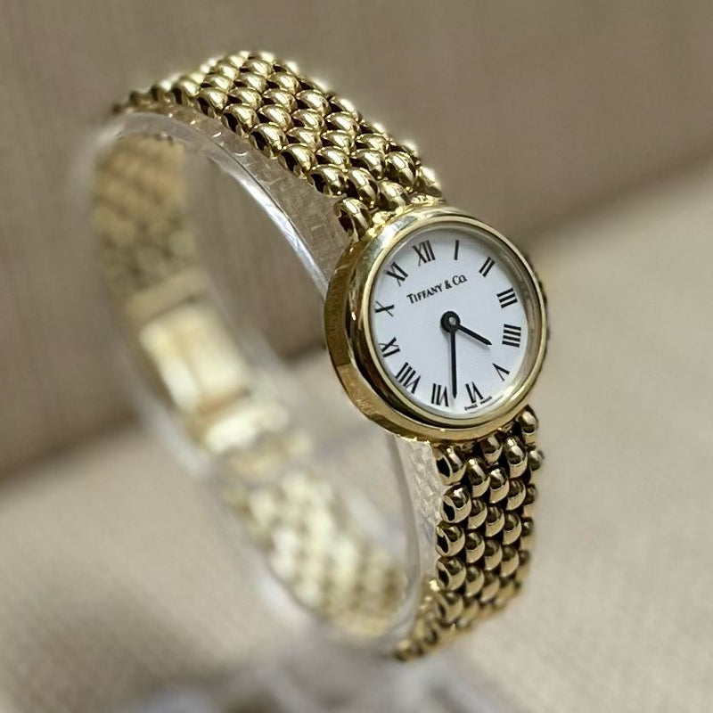 Tiffany & Co. Vintage Solid Yellow Gold Ladies Unique Watch - $20K APR w/ COA!!! APR57