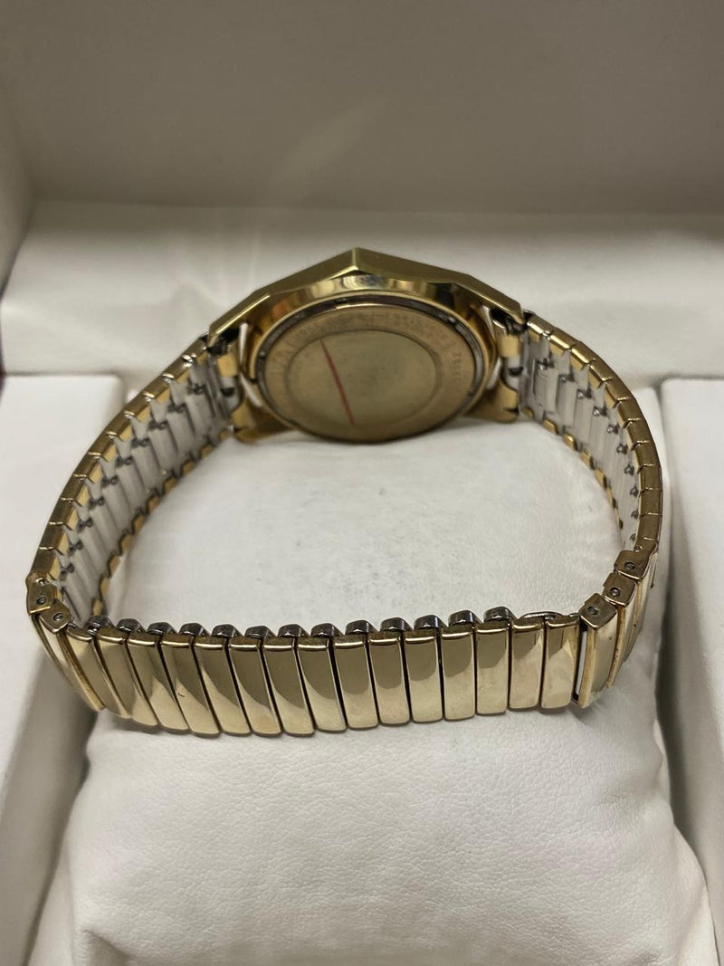 BULOVA UNIQUE RARE DESIGN GOLD ENGRAVED IN BRAND NEW CONDITION -$10K APR W/ COA! - $10K APPRAISAL & CERTIFICATE OF AUTHENTICITY APR57