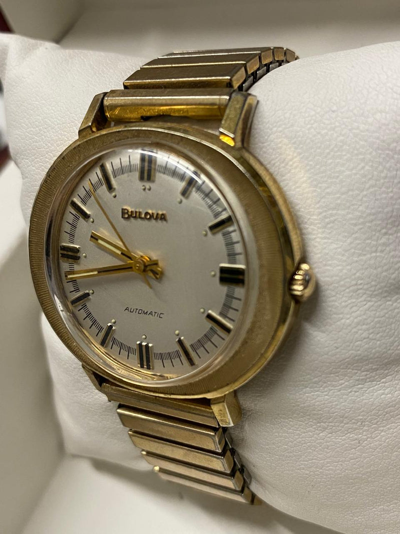 BULOVA Oval-shape Case Unique Design Automatic Men Wristwatch - $7K APR w/ COA! APR57