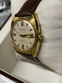 BULOVA 1950's Men's Unique Artdeco Design Large Wristwatch - $6K APR w/ COA! APR 57