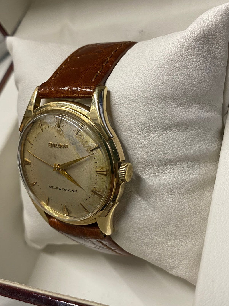 BULOVA Elegant Unique Case and Large Lugs w/ Tropical Dial - $13K APR w/ COA!!! APR 57