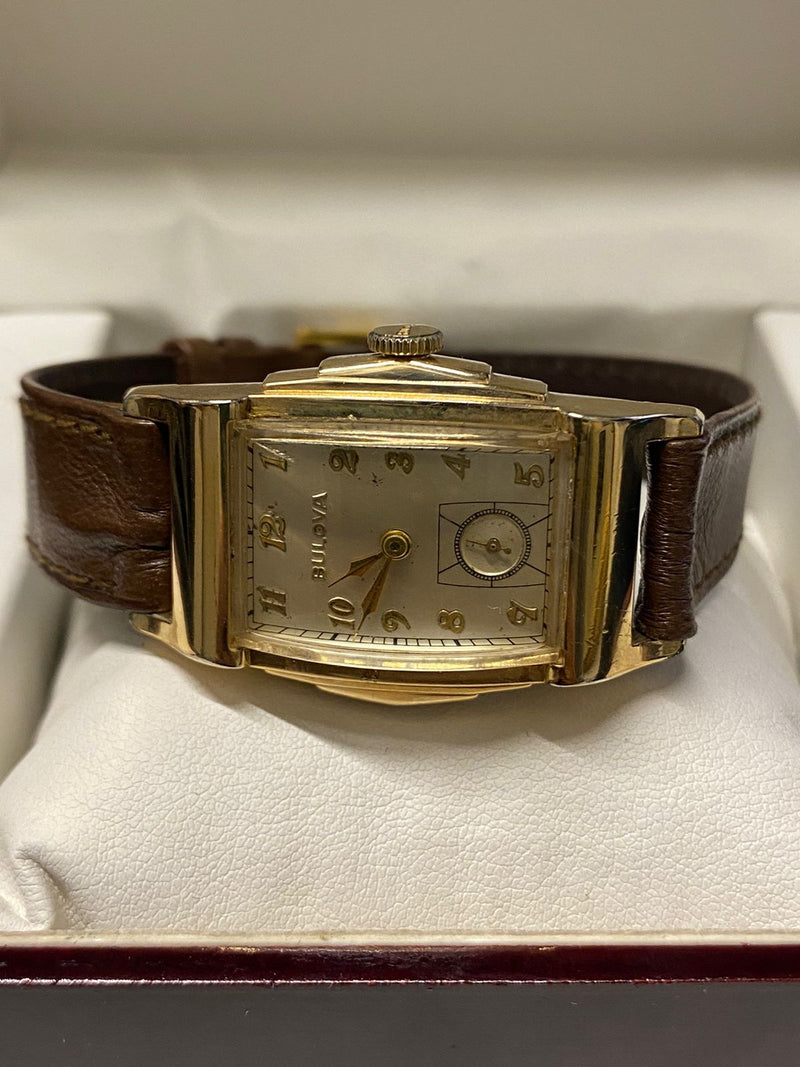 BULOVA Unisex Vintage 1940's Artdeco Unique & Beautiful Design - $6K APR w/ COA! APR 57