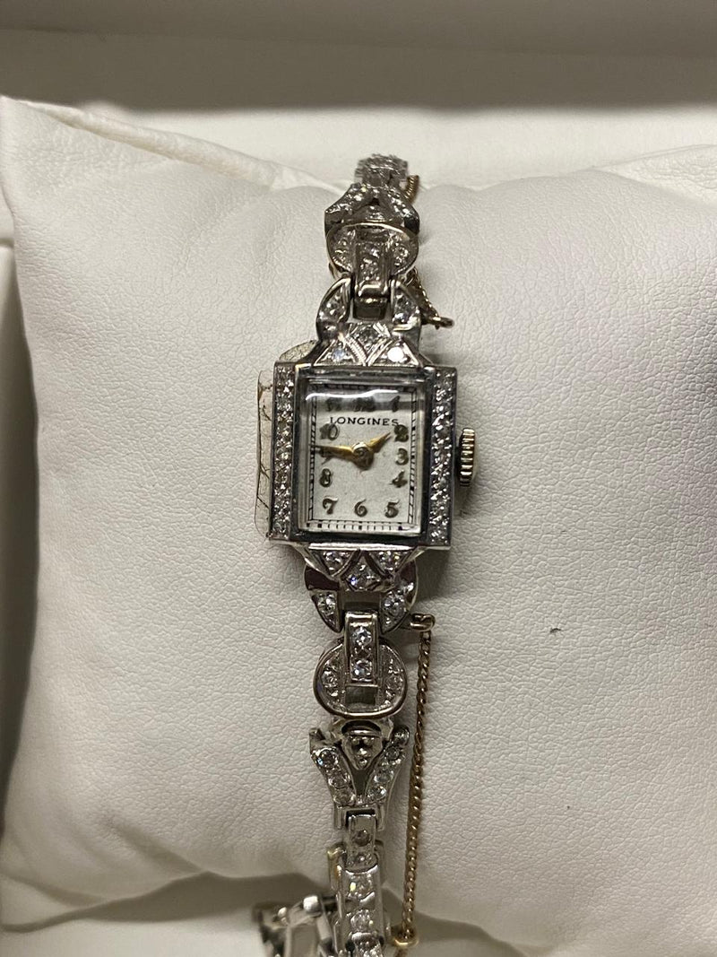 LONGINESS Elegant Luxurious Ladies Wristwatch w/ 81 Diamonds  - $25K APR w/ COA! APR 57