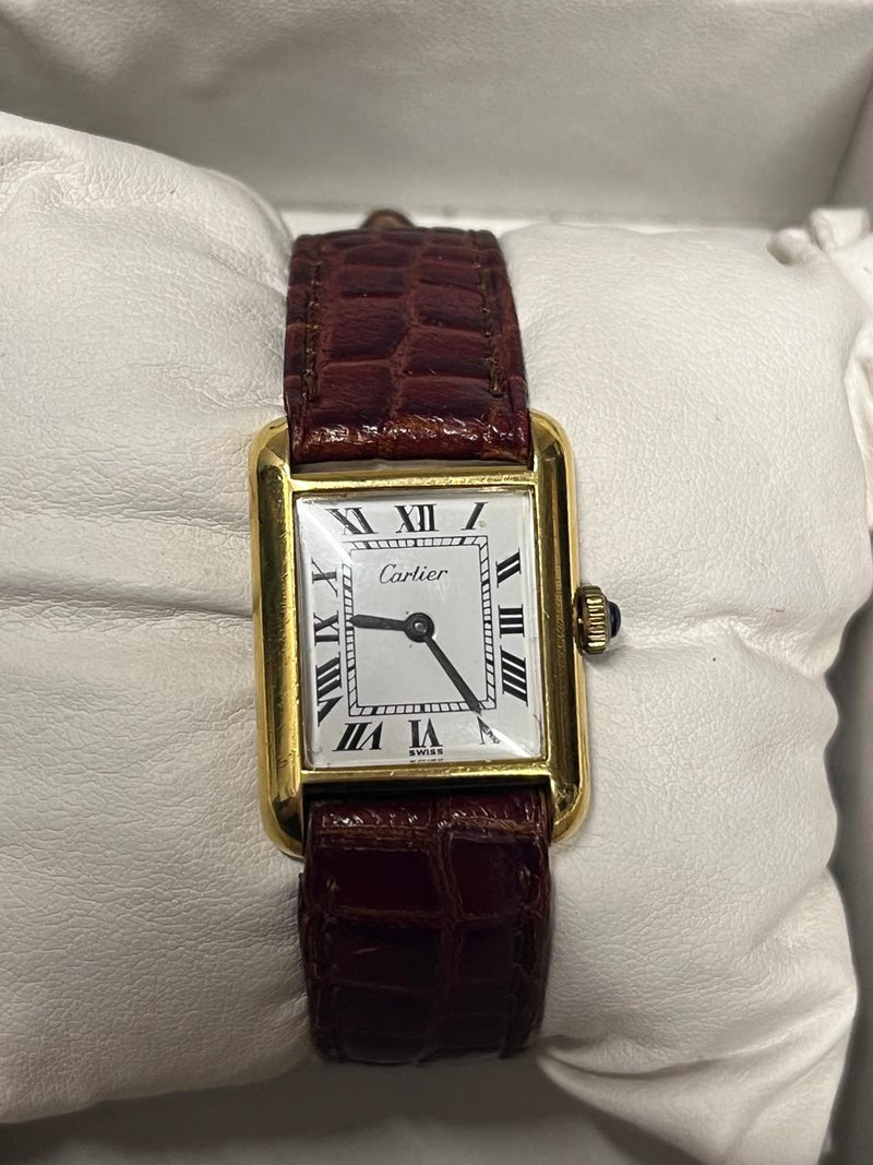 CARTIER 18K ELP-LTD Vintage C. 1970's Ladies Luxury Wristwatch- $15K APR w/ COA! APR 57