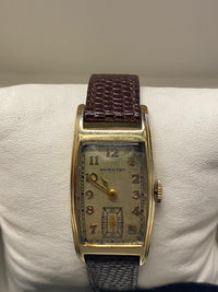 HAMILTON Kervix Vintage C. 1920's Unique Men's Wristwatch - $7K APR w/ COA!!! APR 57