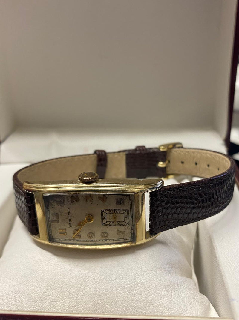 HAMILTON Kervix Vintage C. 1920's Unique Men's Wristwatch - $7K APR w/ COA!!! APR 57