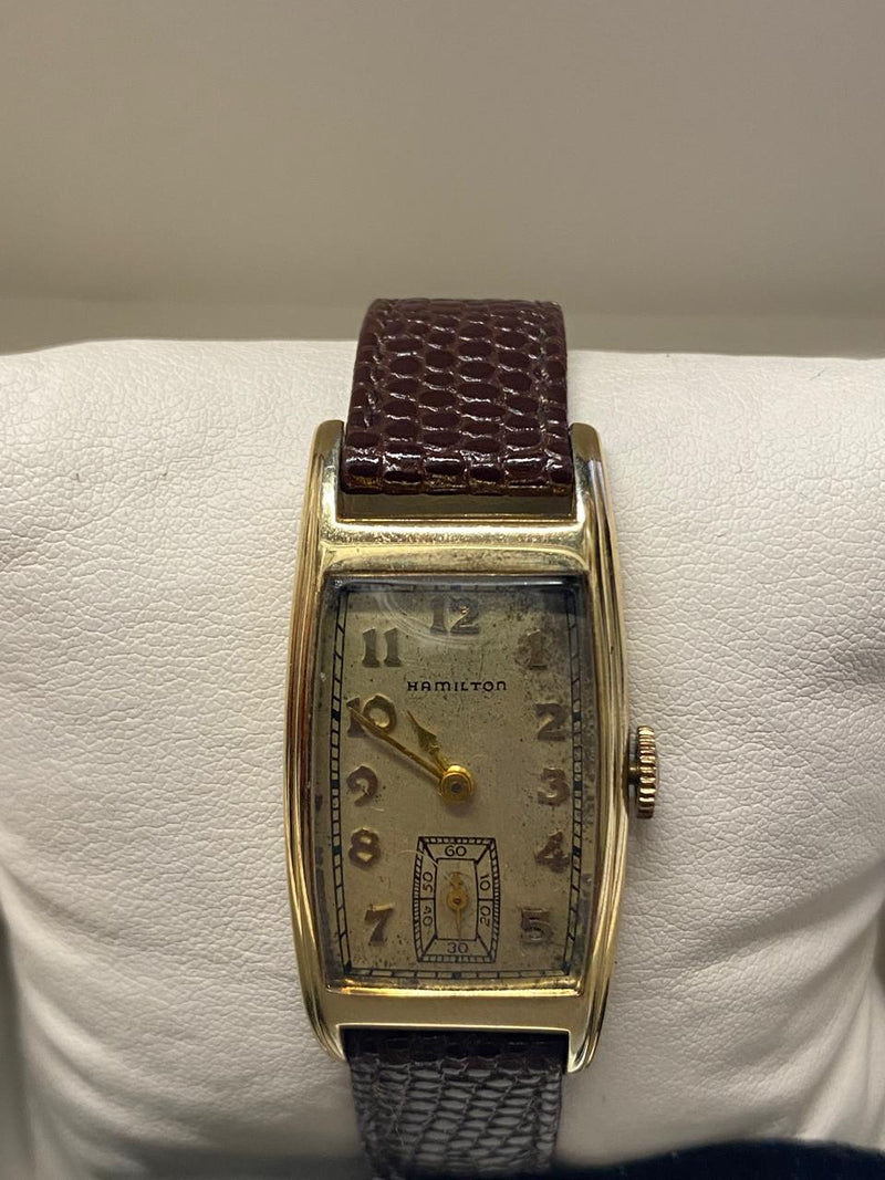 HAMILTON Kervix Vintage C. 1920's Unique Men's Wristwatch - $7K APR w/ COA!!! APR 57