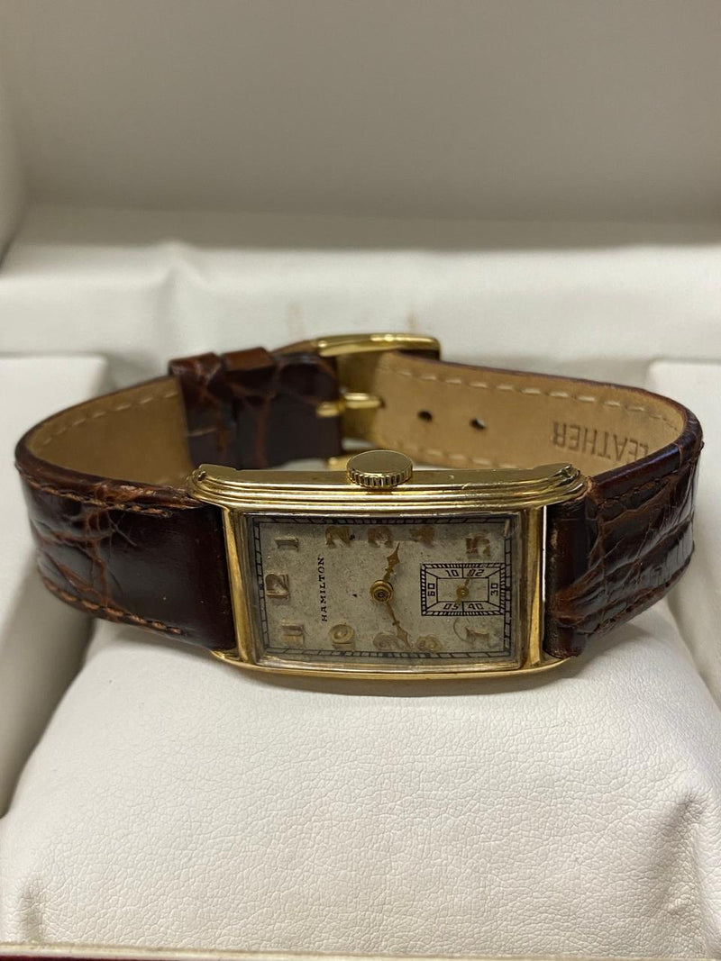 HAMILTON Vintage C. 1930's Rare & Beautiful Unisex Wristwatch - $10K APR w/ COA! APR 57