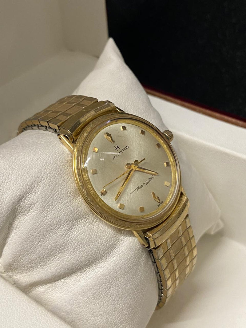 HAMILTON Unique And Beautiful ArtDeco Design Men's Wristwatch - $10K APR w/ COA! APR 57