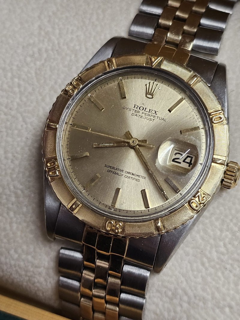 Rolex DateJust Vintage 1966 Thunderbird SS & Gold Unisex Watch- $35K APR w/ COA! APR 57