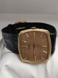 Piaget 18K Yellow Gold Unique Textured Dial Men's Wristwatch - $50K APR w/ COA!! APR 57