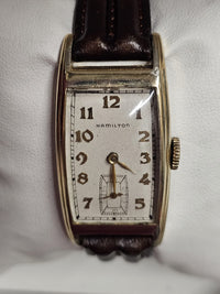 Hamilton 14K GF, Vintage 1930s, Large Curvex Case, Men's Watch - $6K APR w/ COA! APR 57