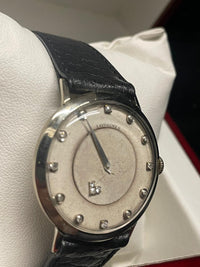 Longines Vintage 1940s Mystery Dial Watch, Solid White Gold - $20K APR w/ COA! APR57