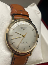 Longines Vintage 1950s Watch,10K GF, Silver Dial, Rare Model - $6.5K APR w/ COA! APR57