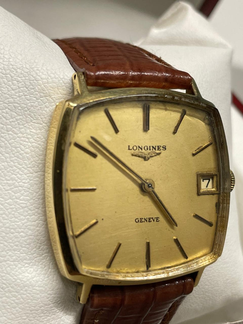 Longines Vintage 1950s 18K Yellow Gold Watch, Cushion Case - $13K APR w/ COA!!!! APR57