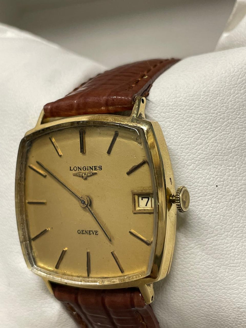 Longines Vintage 1950s 18K Yellow Gold Watch, Cushion Case - $13K APR w/ COA!!!! APR57