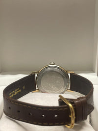 Bulova Vintage 1950s Men's Watch, Gold Tone, Italian Strap- $7K APR w/ COA! APR57