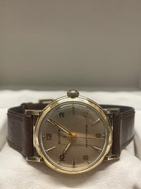 Bulova Vintage 1950s Men's Watch, Gold Tone, Italian Strap- $7K APR w/ COA! APR57