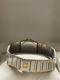 Omega Ladies Stainless Steel Watch with Gold Bezel and Dial - $6K APR w/ COA!!!! APR57