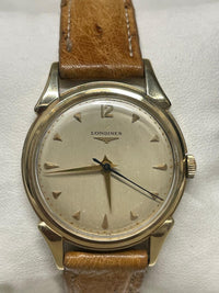 Longines Vintage 1940s Watch: 14K Solid Yellow Gold Design- $15K APR w/ COA!!!!! APR57