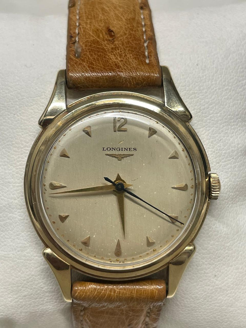 Longines Vintage 1940s Watch: 14K Solid Yellow Gold Design- $15K APR w/ COA!!!!! APR57