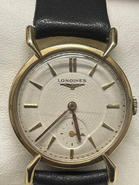 Longines Vintage 1950s Solid Gold Watch: Rare X-Lug Design- $15K APR w/ COA!!!!! APR57