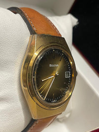 Bulova Vintage 1960s Gold Tone Watch - Rare Two-Tone Dial- $5K APR w/COA! APR57