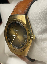 Bulova Vintage 1960s Gold Tone Watch - Rare Two-Tone Dial- $5K APR w/COA! APR57