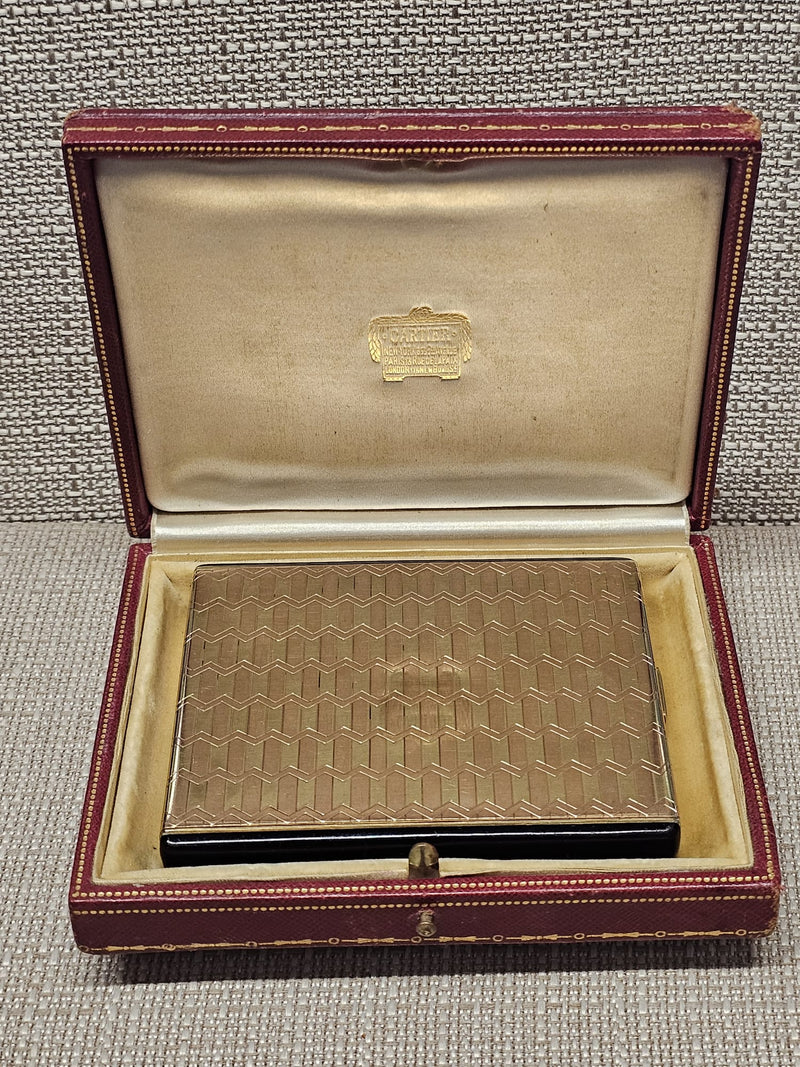 Cartier Vintage 1940s Unique Cigarette Case 18K Gold 145 grams -$80K APR w/ CoA! APR 57