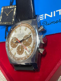 Rare Vintage 1969 Zenith "El Primero" Automatic Chronograph - $60K APR w/ COA!!! APR57