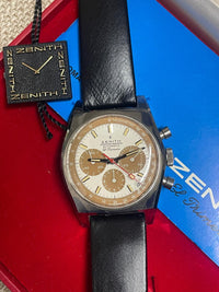 Rare Vintage 1969 Zenith "El Primero" Automatic Chronograph - $60K APR w/ COA!!! APR57