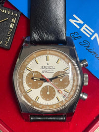 Rare Vintage 1969 Zenith "El Primero" Automatic Chronograph - $60K APR w/ COA!!! APR57