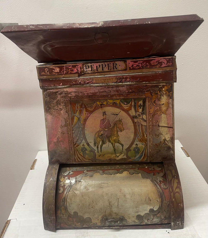 Victorian German Spice Bin, Early 1800s, Sherry Lehmann Piece - $20K APR w/CoA APR57