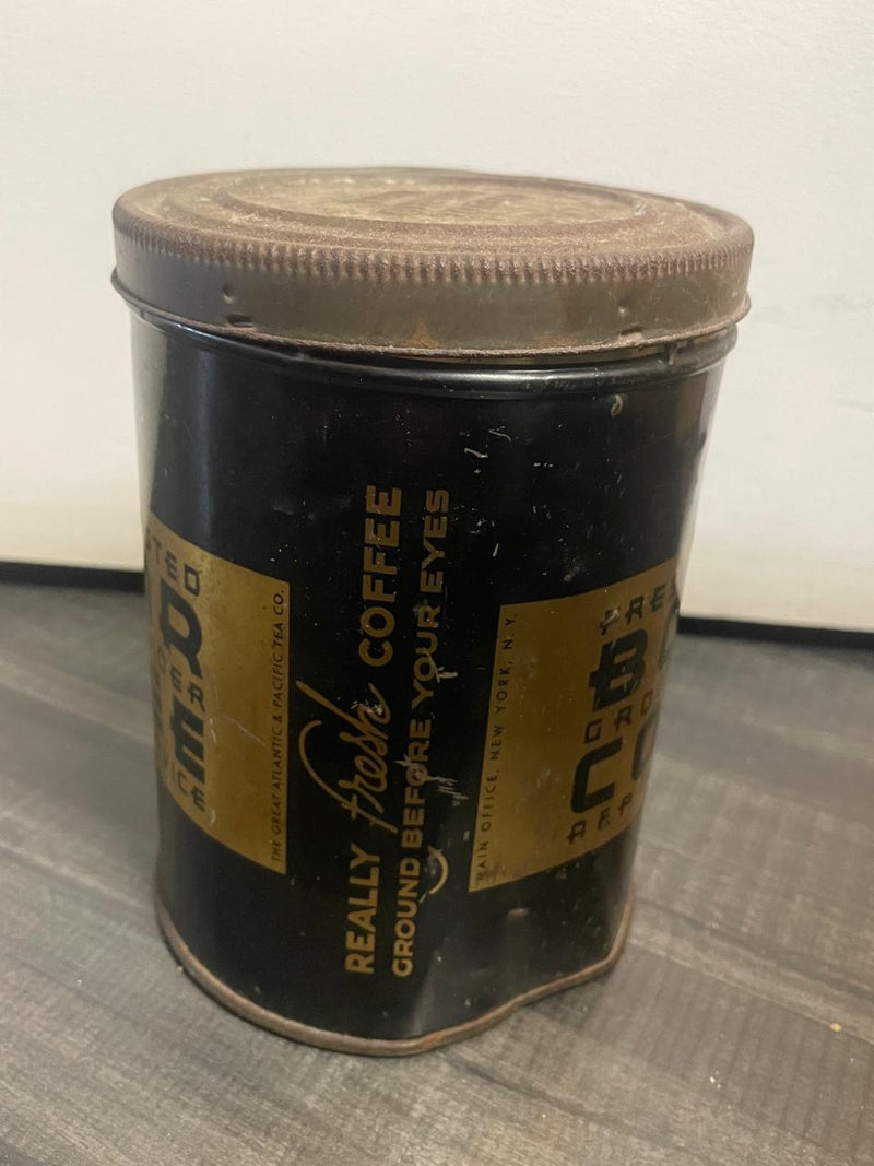 Rare Vintage Bocar Coffee Tin, Hand-PaintRare Vintage Bokar Coffee Tin, Hand-Painted, 1930s Collectible- $2K APR w/CoAed, 1930s Collectible- $2K APR w/CoA Apr57