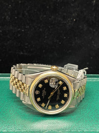 Rolex Oyster Perpetual Date R#1500 w/ Black Dial, Unisex Watch - $30K APR w/COA! APR57